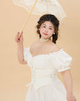 Curve & Plus "I Flipped" Corset Dress