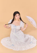 Curve & Plus Dear White Pages Dress