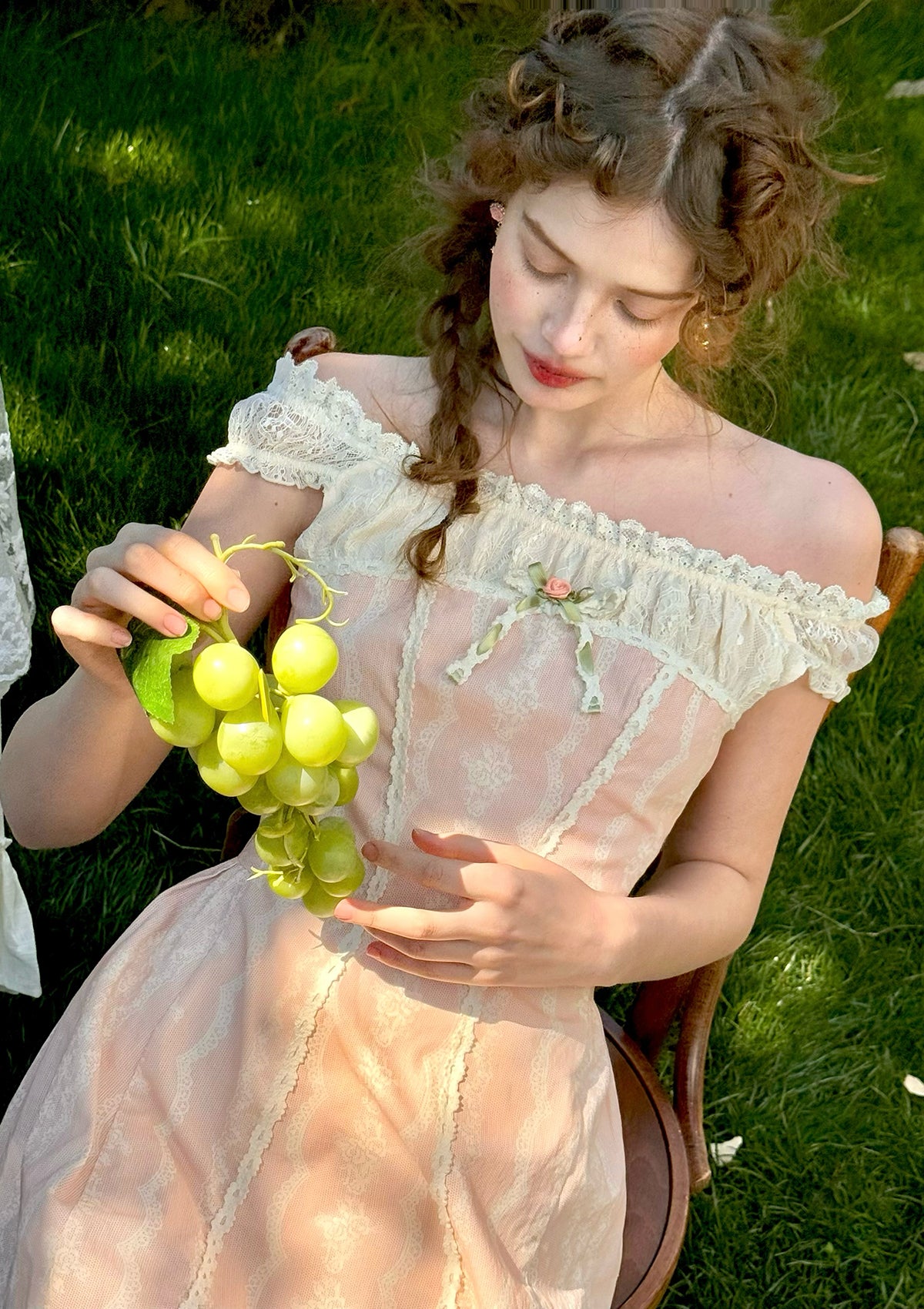 Honey Blush Dress Pre-order / XL