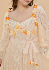 Curve & Plus Sunset & Orange Ocean Dress