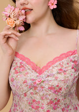 Curve & Plus Tuberose Rose Beauty Dress