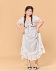 Curve & Plus Dear White Pages Dress