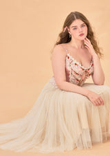 Curve & Plus Flower Fairy Corset