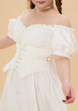 Curve & Plus "I Flipped" Corset Dress