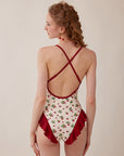 Vibrant Strawberry Bodysuit