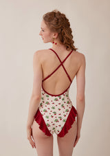 Vibrant Strawberry Bodysuit
