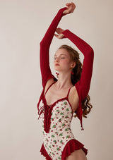 Vibrant Strawberry Bodysuit