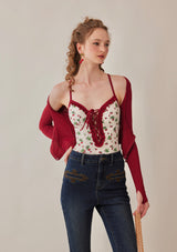 Vibrant Strawberry Bodysuit