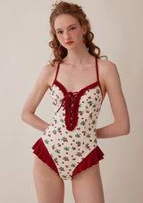 Vibrant Strawberry Bodysuit