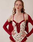 Vibrant Strawberry Bodysuit