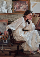 White Butterfly Flora Skirt