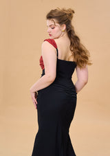 Curve & Plus Shaking the Wine Glass Corset Dress