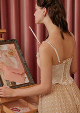 (US Exclusive)Miss Cinnamon Corset Dress