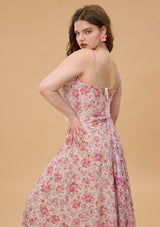 Curve & Plus Tuberose Rose Beauty Dress