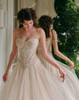 "White Moon, Weaving Dreams"Corset
