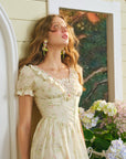 Garten-Teeparty-Korsettkleid