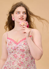 Curve & Plus Tuberose Rose Beauty Dress