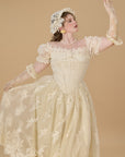 Curve & Plus The Tear of Blossom and Candle Corset Dress