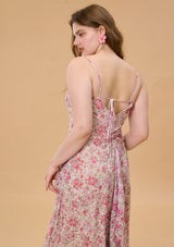 Curve & Plus Tuberose Rose Beauty Dress