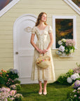 Garten-Teeparty-Korsettkleid