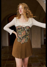 Flower & Mirror Corset