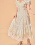 Curve & Plus Green Grapes Dress