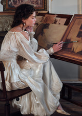 White Butterfly Flora Skirt