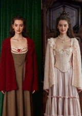 Semi-sweet Chiffon Knit Cardigan