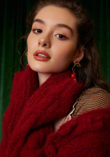 Semi-sweet Chiffon Knit Cardigan