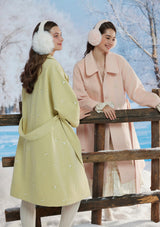 (US Exclusive)Blushy Wasabi Coat