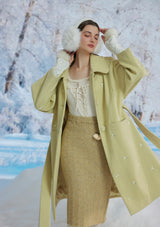 (US Exclusive)Blushy Wasabi Coat