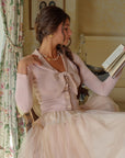 Lundenwic Love Letter Pink Wool Sweater