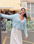 Kleid „Blue Flower Trail“