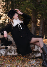 (US Exclusive)Princess Spade Double-faced Overcoat