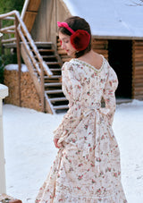 (US Exclusive)Curve & Plus Angel Berry Cottage Dress