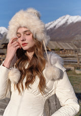 (US Exclusive)Paper Feather Down Coat(White)