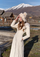 (US Exclusive)Paper Feather Down Coat(White)