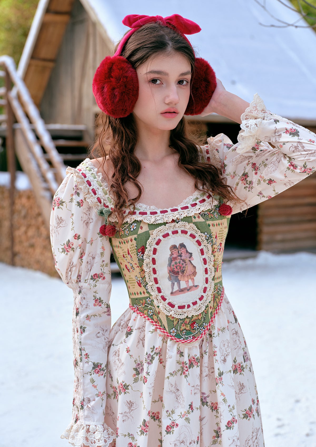 品質一番の Jingle Bells Corset トップス