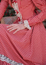 (US Exclusive)Curve & Plus Angel Berry Cottage Dress