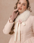 Curve&Plus Powder Snow Rose Puffy Down Jacket (pink)