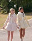 Powder Snow Rose Puffy Down Jacket (pink)