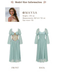 Turquoise Siren Corset Dress