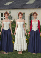 "Pure White" St. Agnes Corset