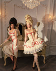 Poem of Bygone Days Puffy Mini Dress