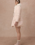 Curve&Plus Powder Snow Rose Puffy Down Jacket (pink)
