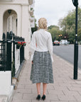 Lundenwic Plaid Tale A-Line Blouse