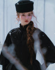 Warrior II Down Puffer Coat — Black