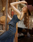 Cowgirl On The Run Denim Corset