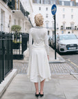 Lundenwic Love Letter Striped Wool Sweater