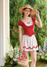 Juicy Watermelon Skirt